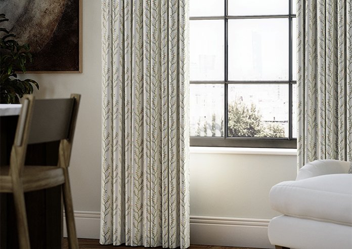 Boughton Faux Silk, Nectarine - Made to Measure Curtains - Image 5